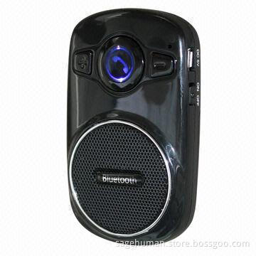 Sunvisor Bluetooth hands free kit, DSP technology, noise and echo suppression, voice guide